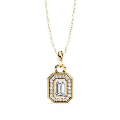 Halomira Diamond Pendant