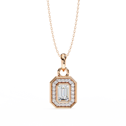 Halomira Diamond Pendant
