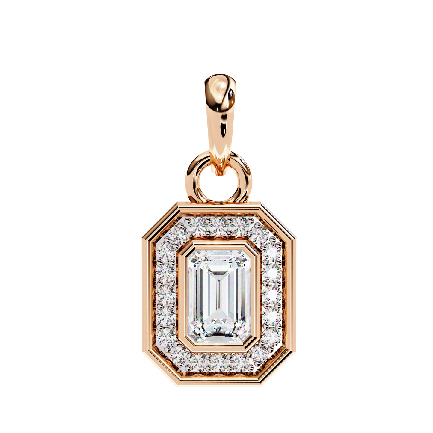 Halomira Diamond Pendant