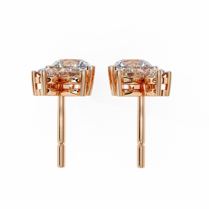Lunara Trio Solitaires Studs