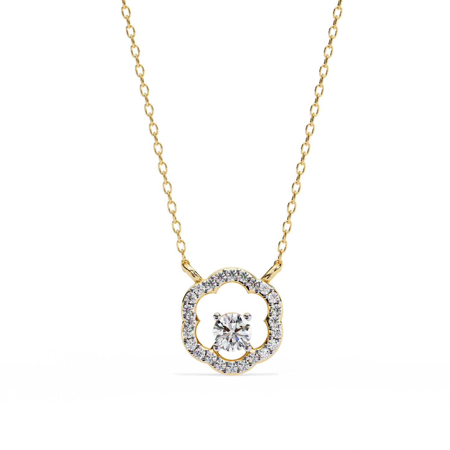 Floradia Diamond Pendant