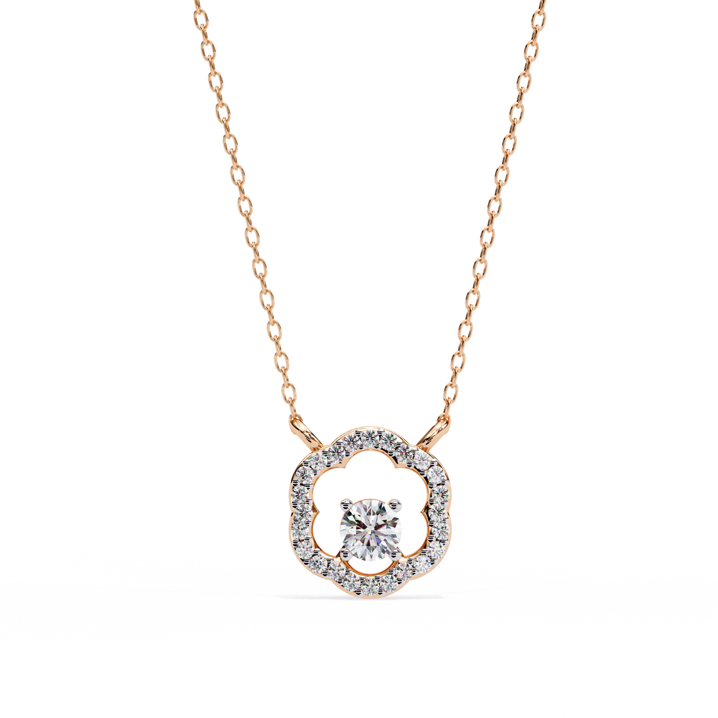 Floradia Diamond Pendant