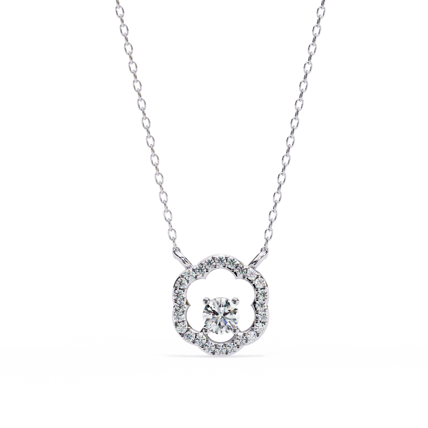Floradia Diamond Pendant