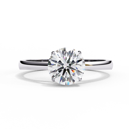 Aura Point Solitaire Ring