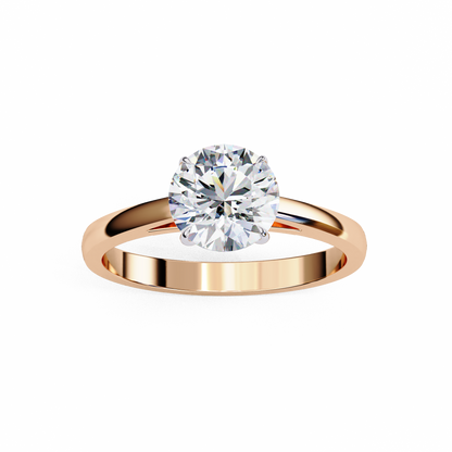 Aura Point Solitaire Ring