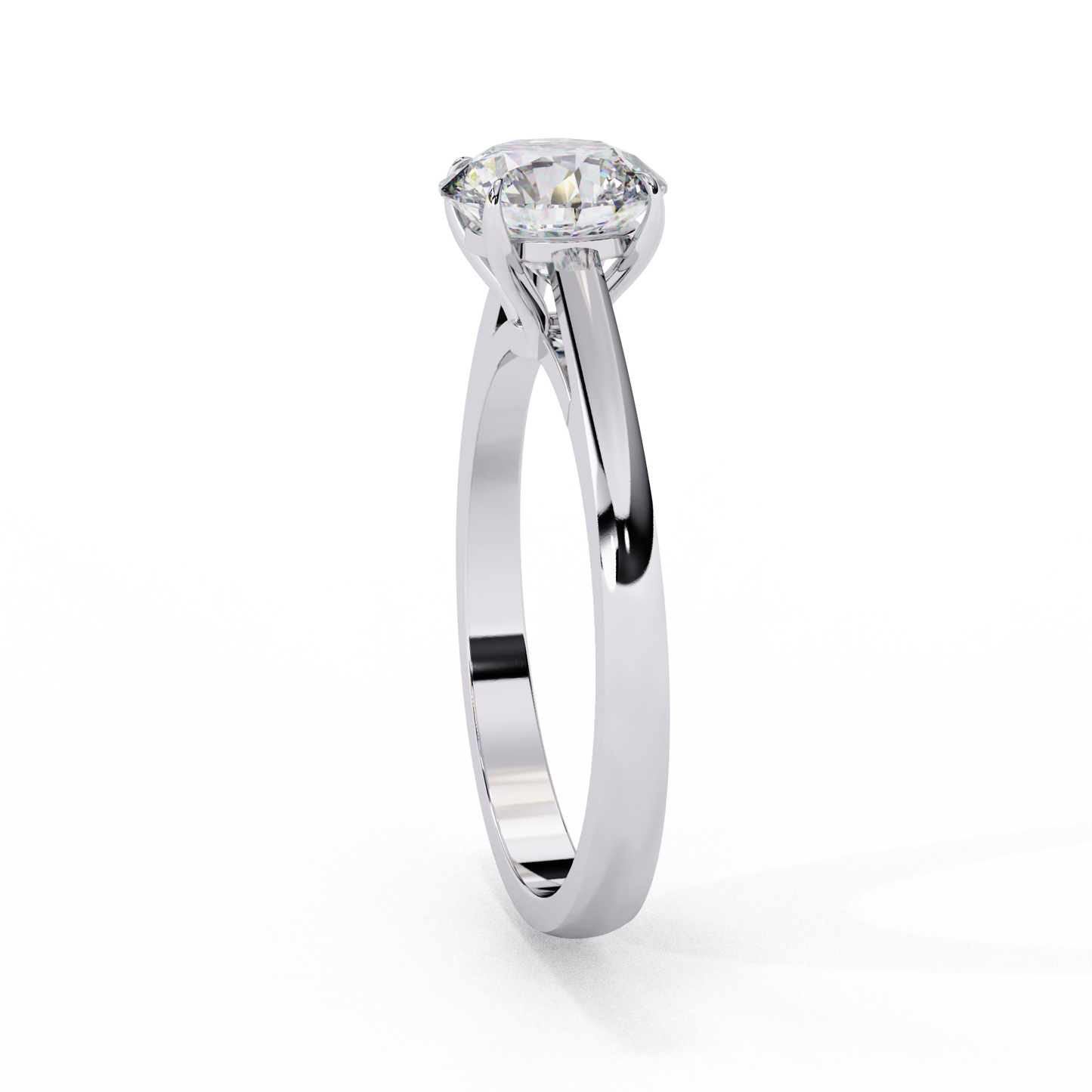 Aura Point Solitaire Ring