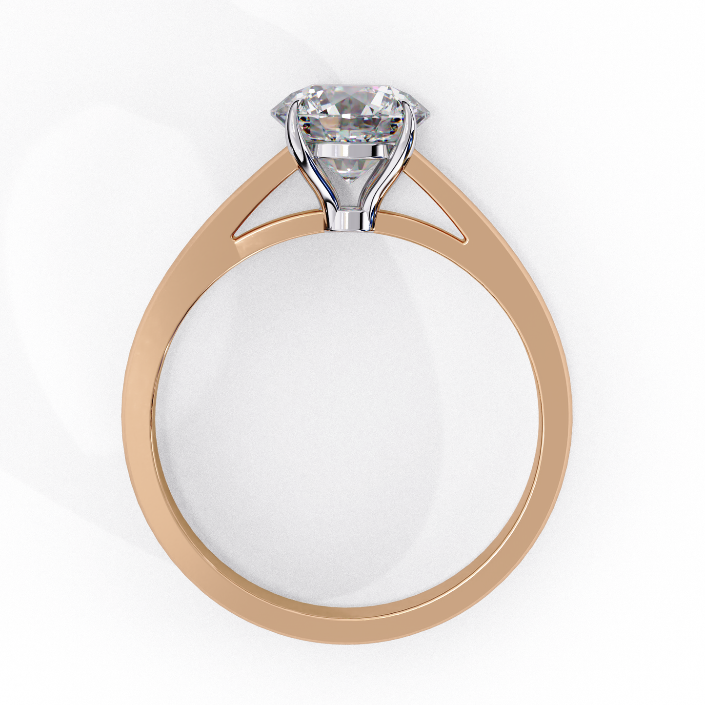 Aura Point Solitaire Ring