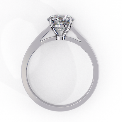 Aura Point Solitaire Ring