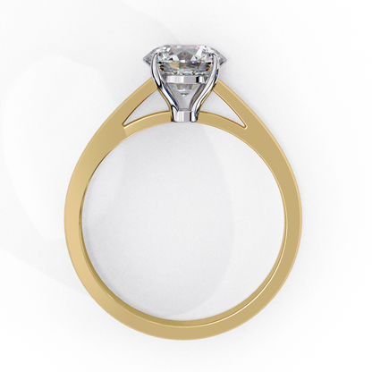 Aura Point Solitaire Ring