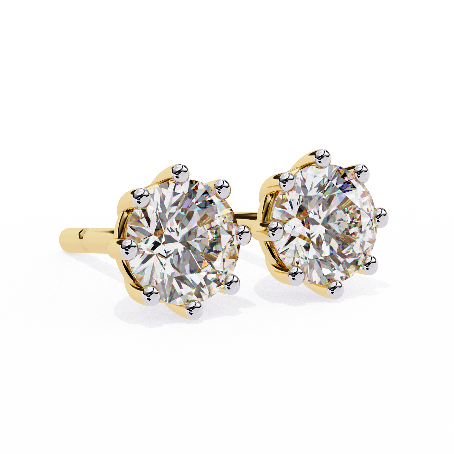 Octavia Solitaires Studs