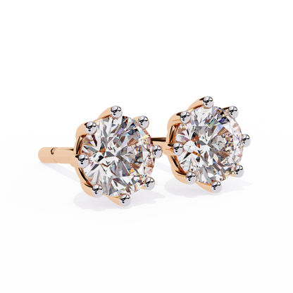 Octavia Solitaires Studs