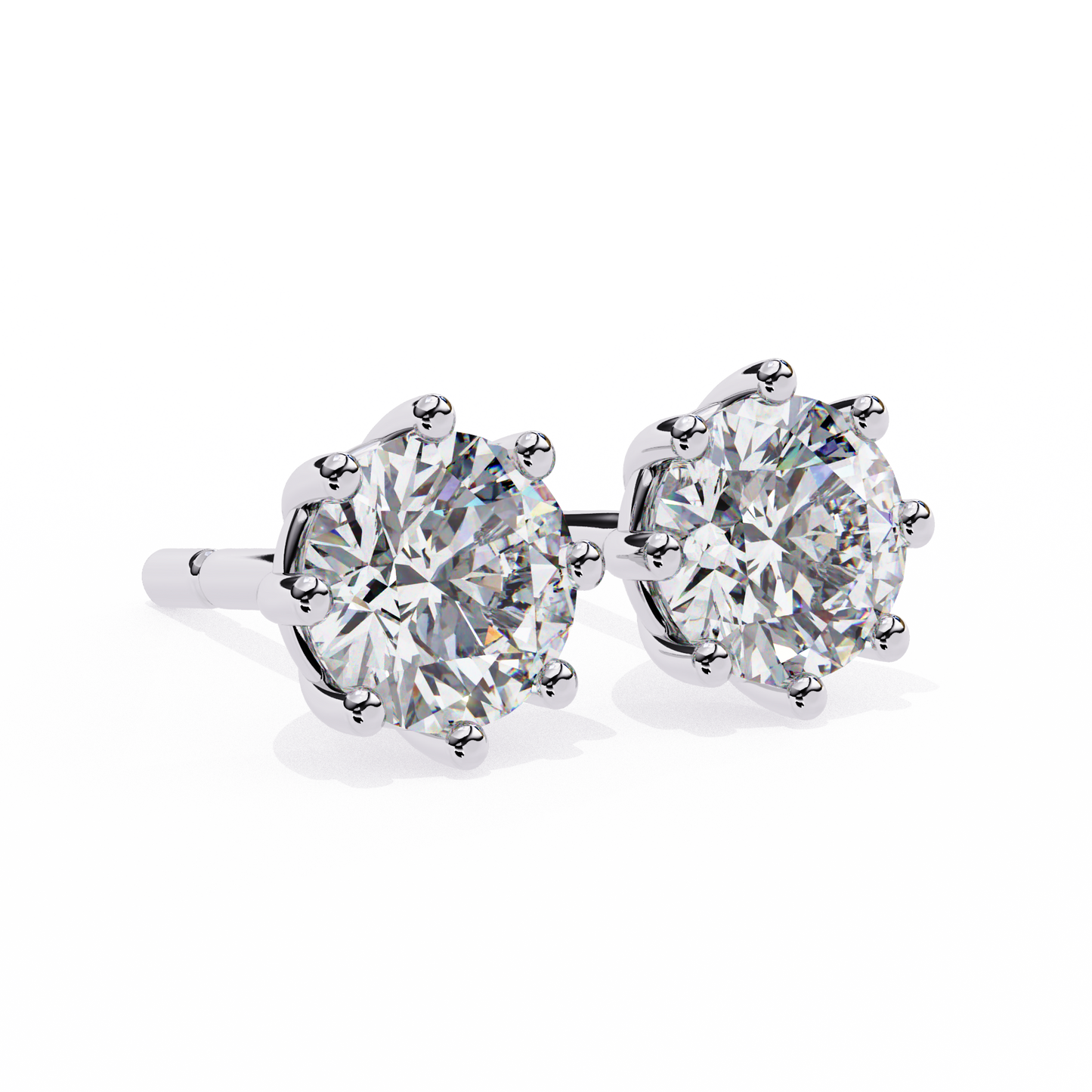 Octavia Solitaires Studs