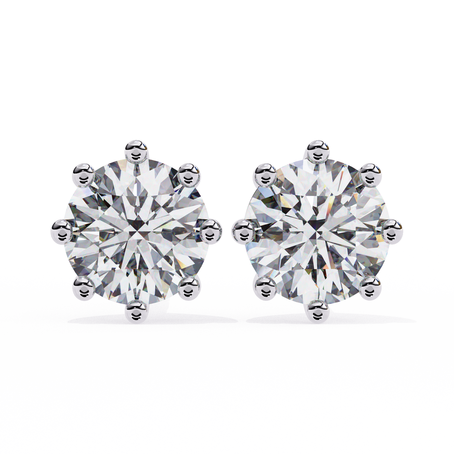 Octavia Solitaires Studs