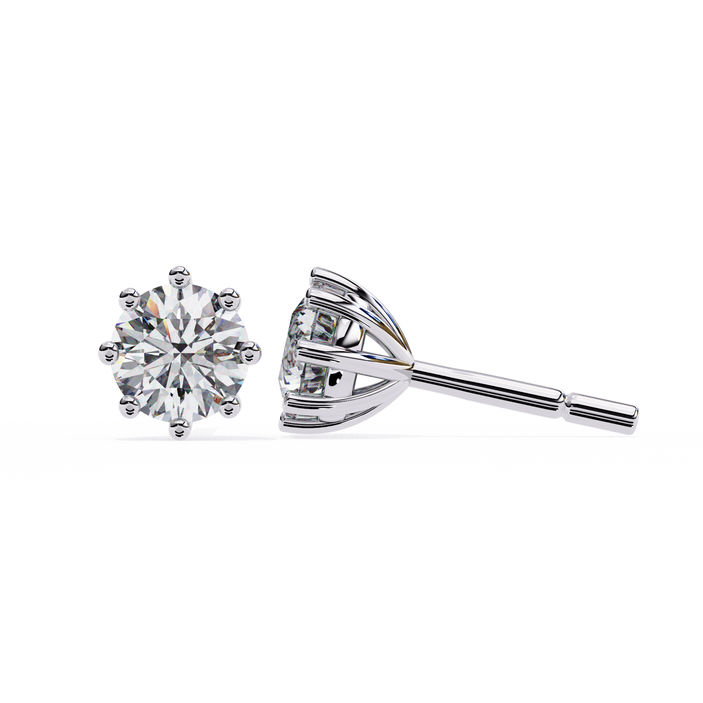 Octavia Solitaires Studs