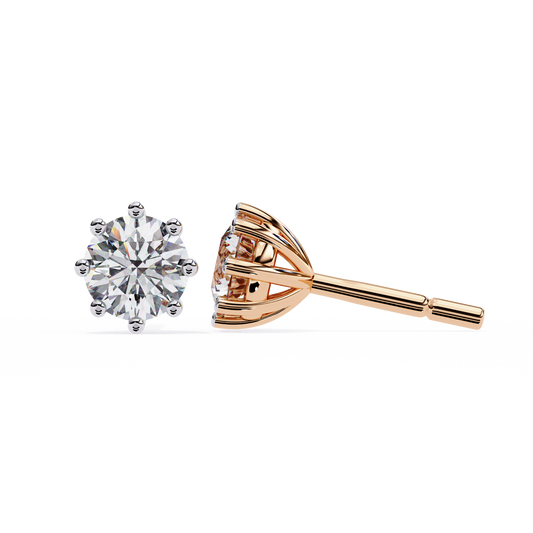 Octavia Solitaires Studs