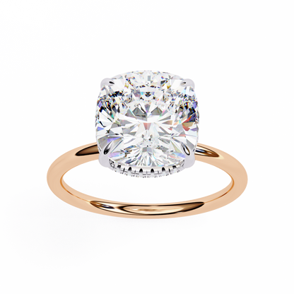 Timeless Embrace Solitaire Ring
