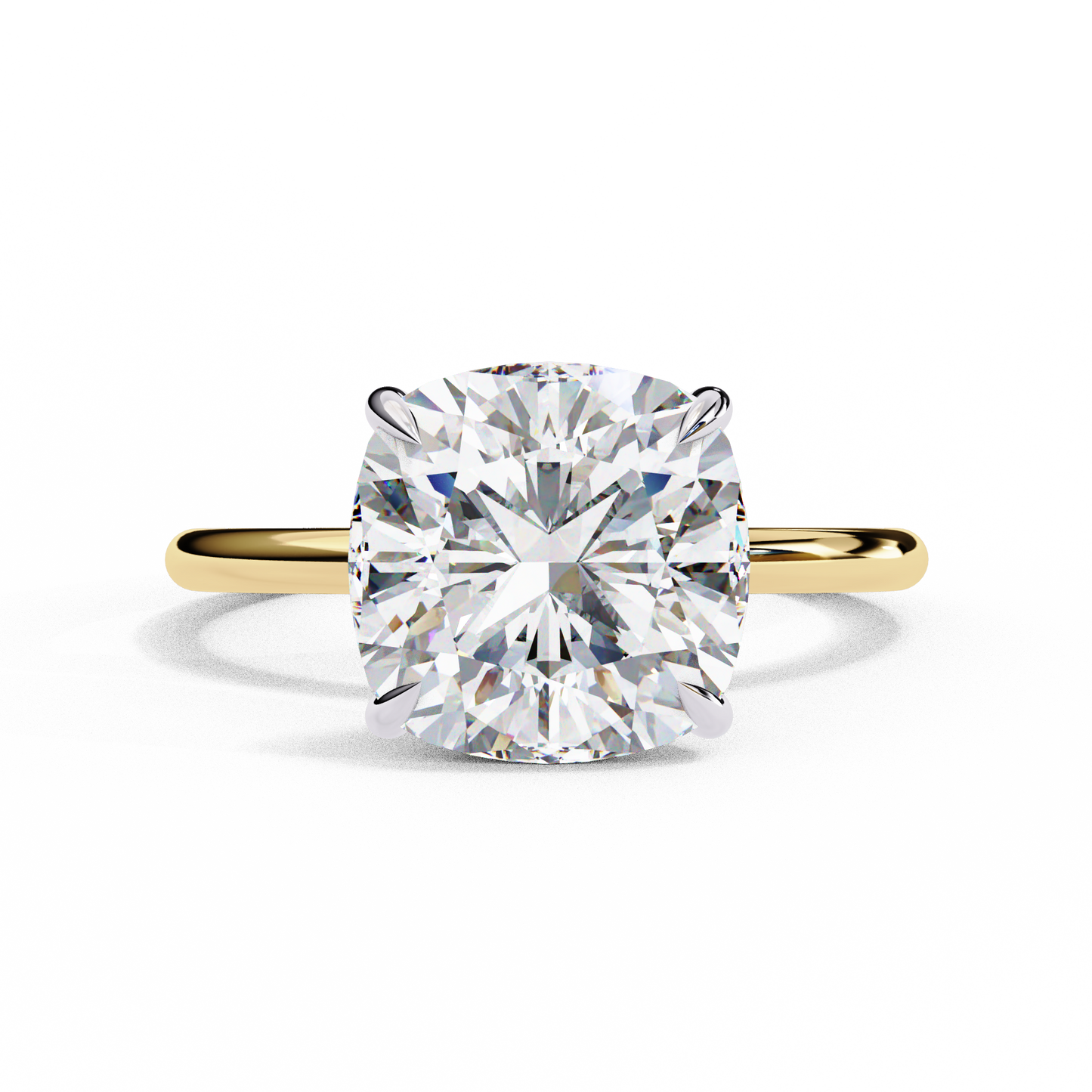 Timeless Embrace Solitaire Ring