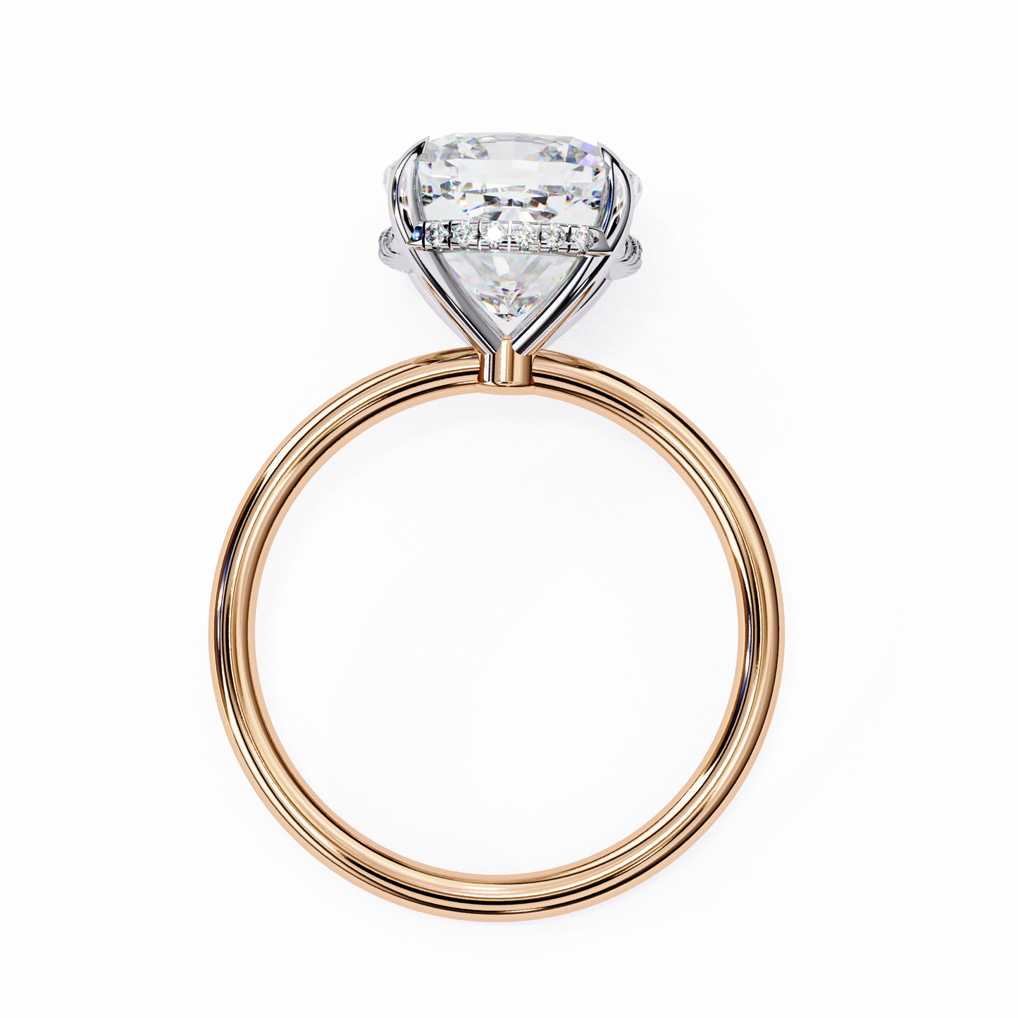 Timeless Embrace Solitaire Ring