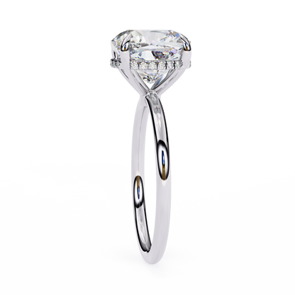 Timeless Embrace Solitaire Ring
