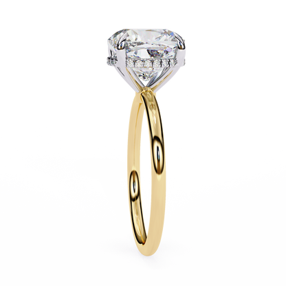 Timeless Embrace Solitaire Ring