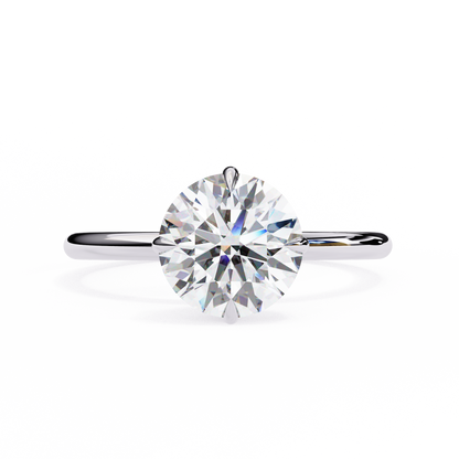 Luminara Solitaire Ring