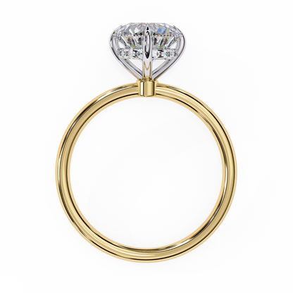 Luminara Solitaire Ring