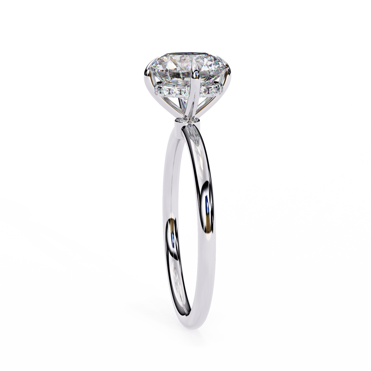 Luminara Solitaire Ring