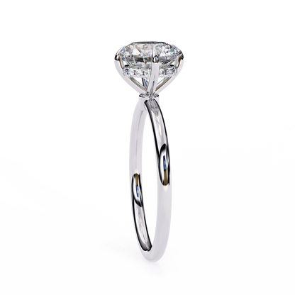 Luminara Solitaire Ring