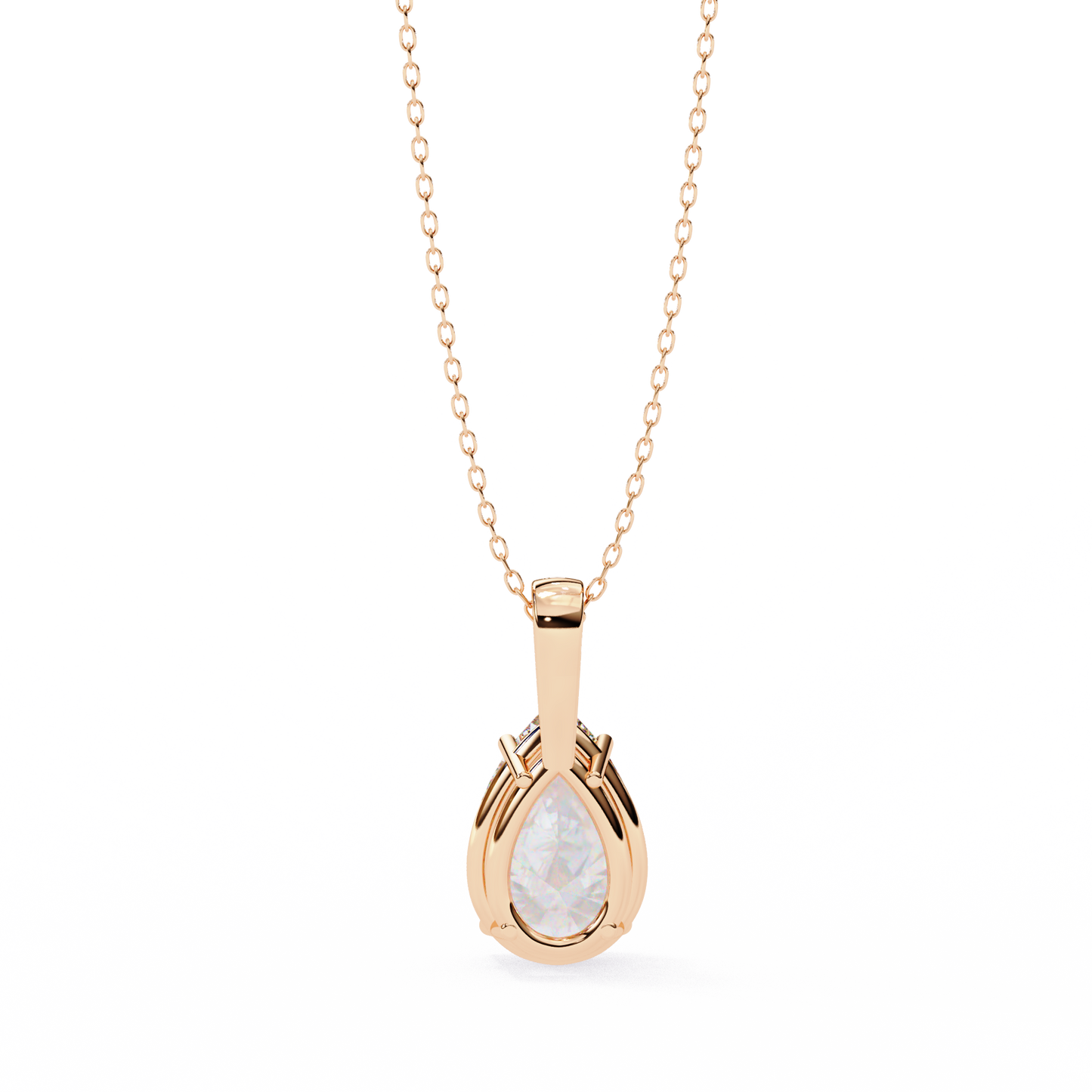 Pearenza Solitaire Pendant