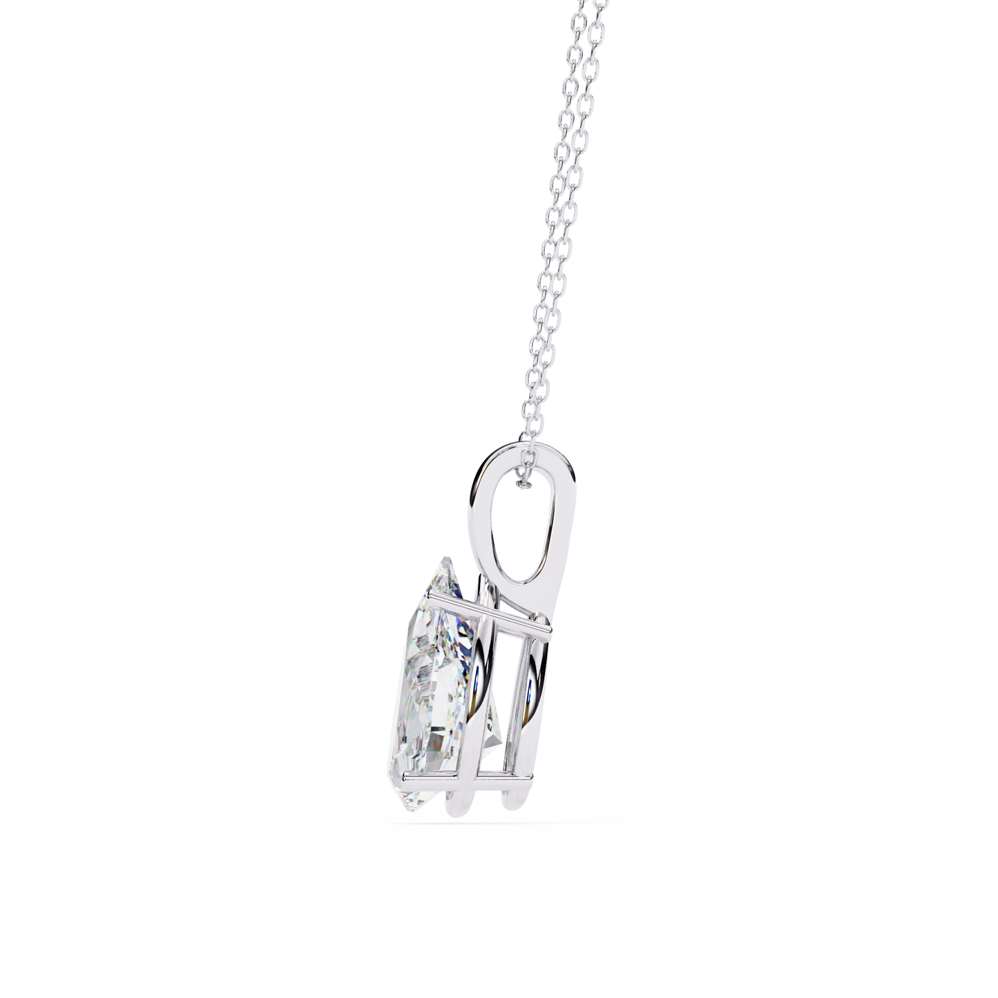 Pearenza Solitaire Pendant