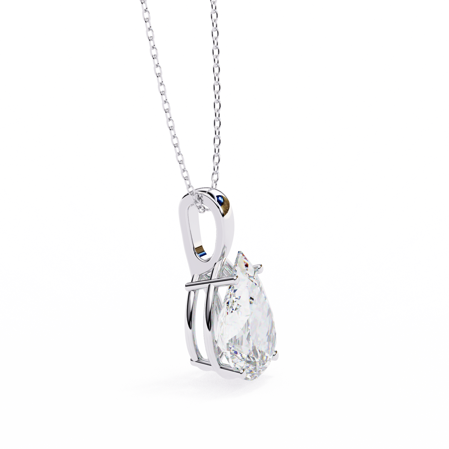 Pearenza Solitaire Pendant