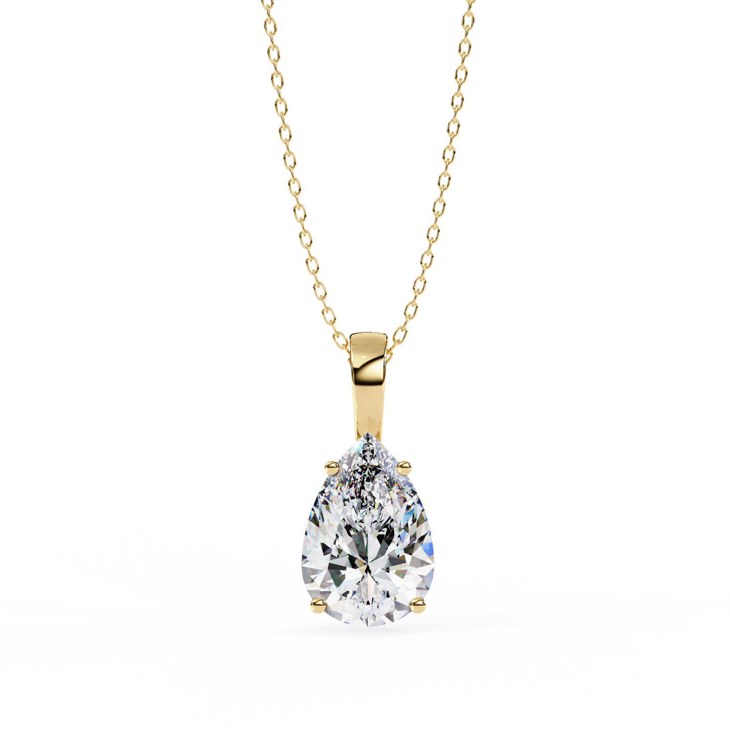 Pearenza Solitaire Pendant