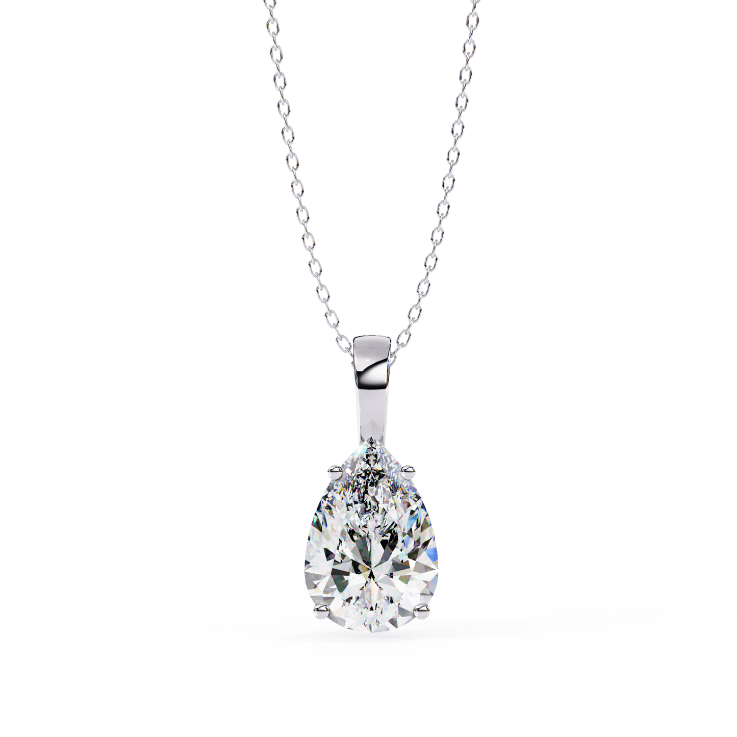 Pearenza Solitaire Pendant