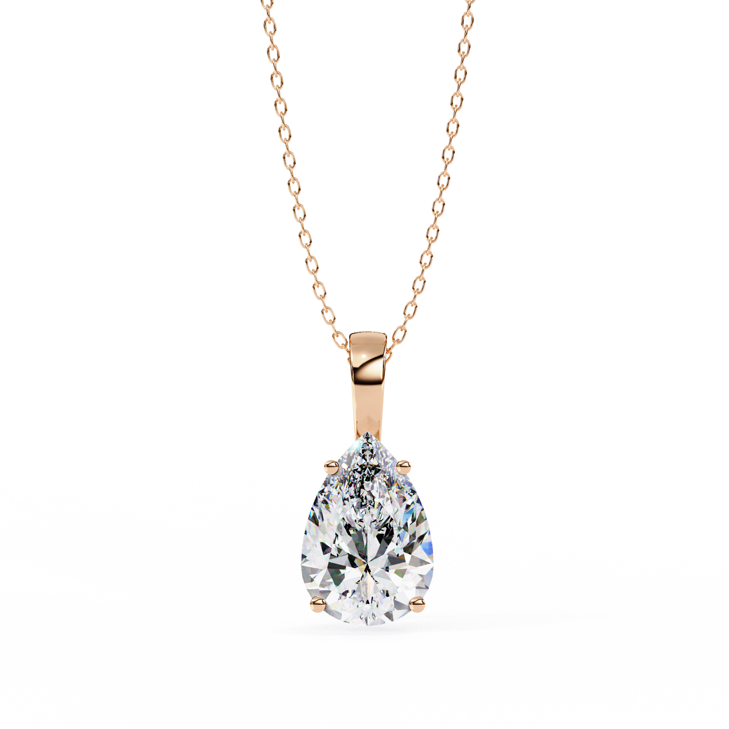 Pearenza Solitaire Pendant