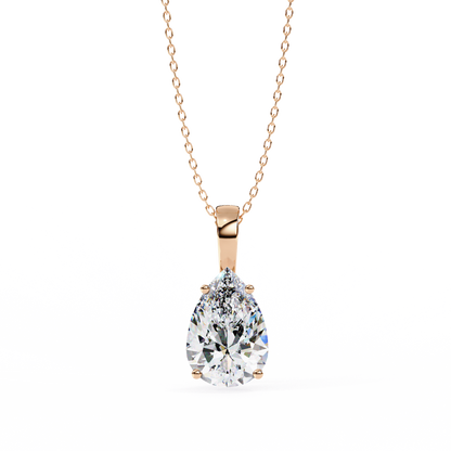 Pearenza Solitaire Pendant