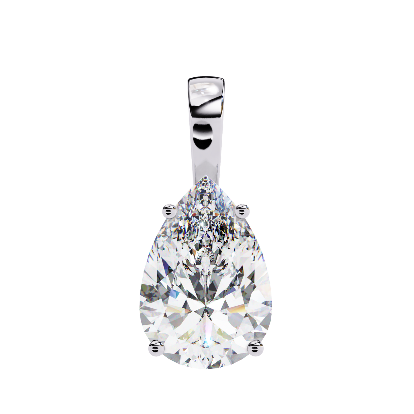 Pearenza Solitaire Pendant