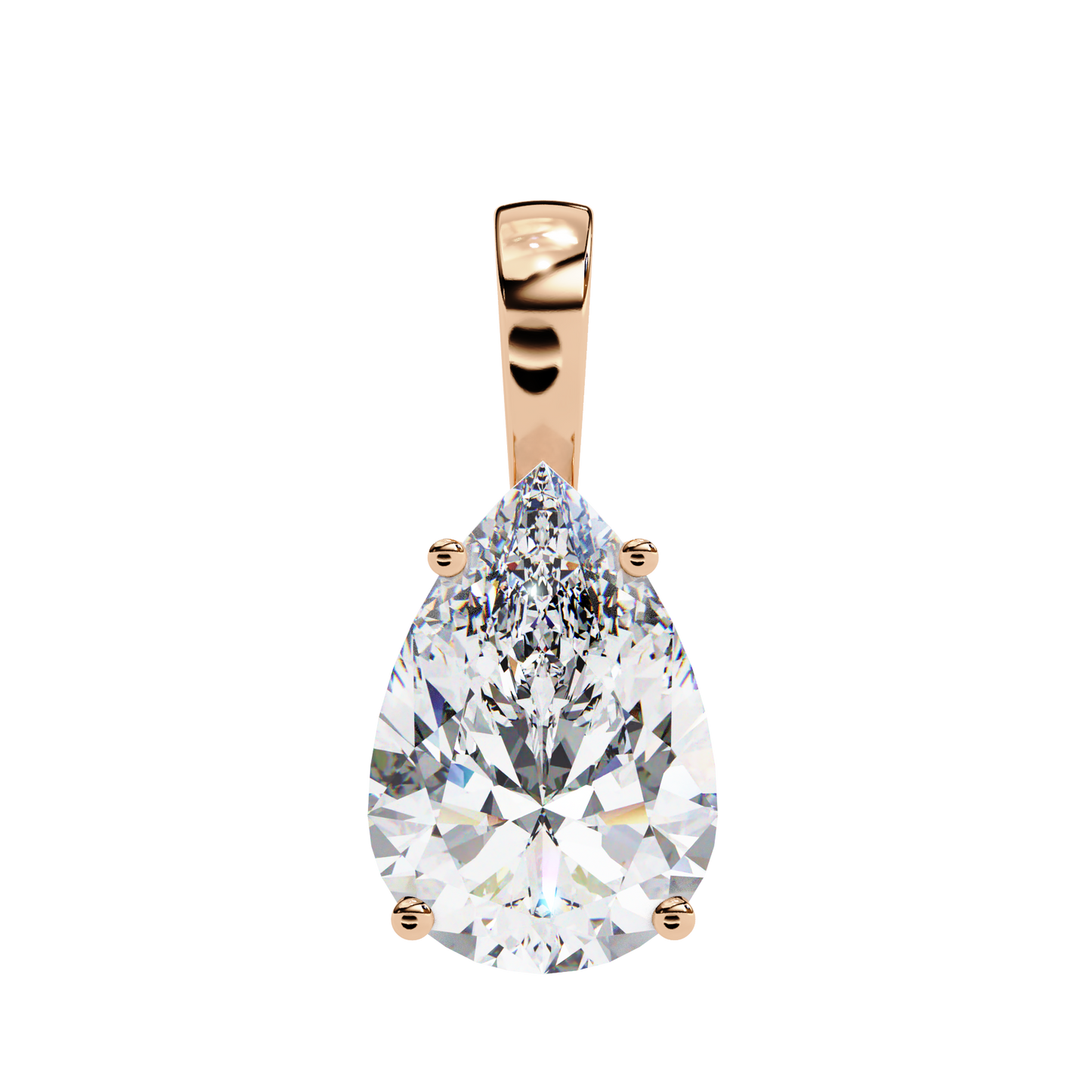 Pearenza Solitaire Pendant