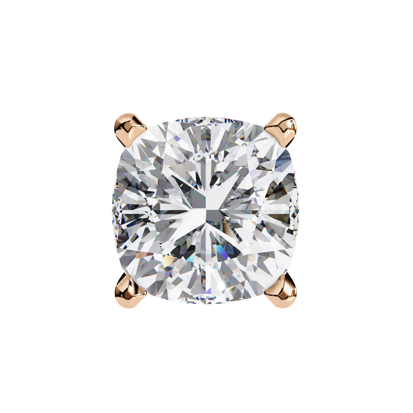 Luna Solitaire Studs