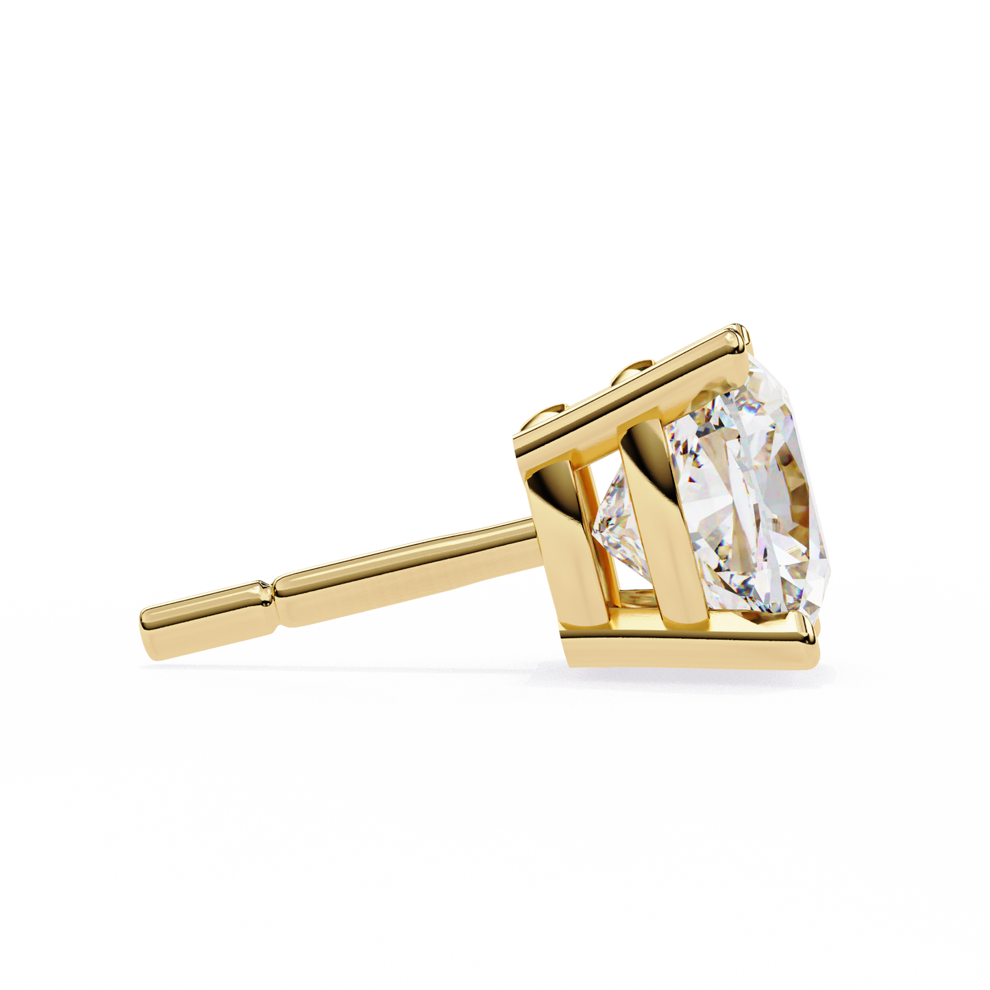 Luna Solitaire Studs