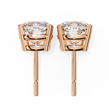 Luna Solitaire Studs