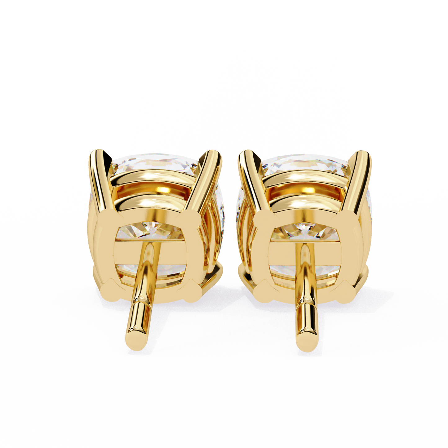 Luna Solitaire Studs