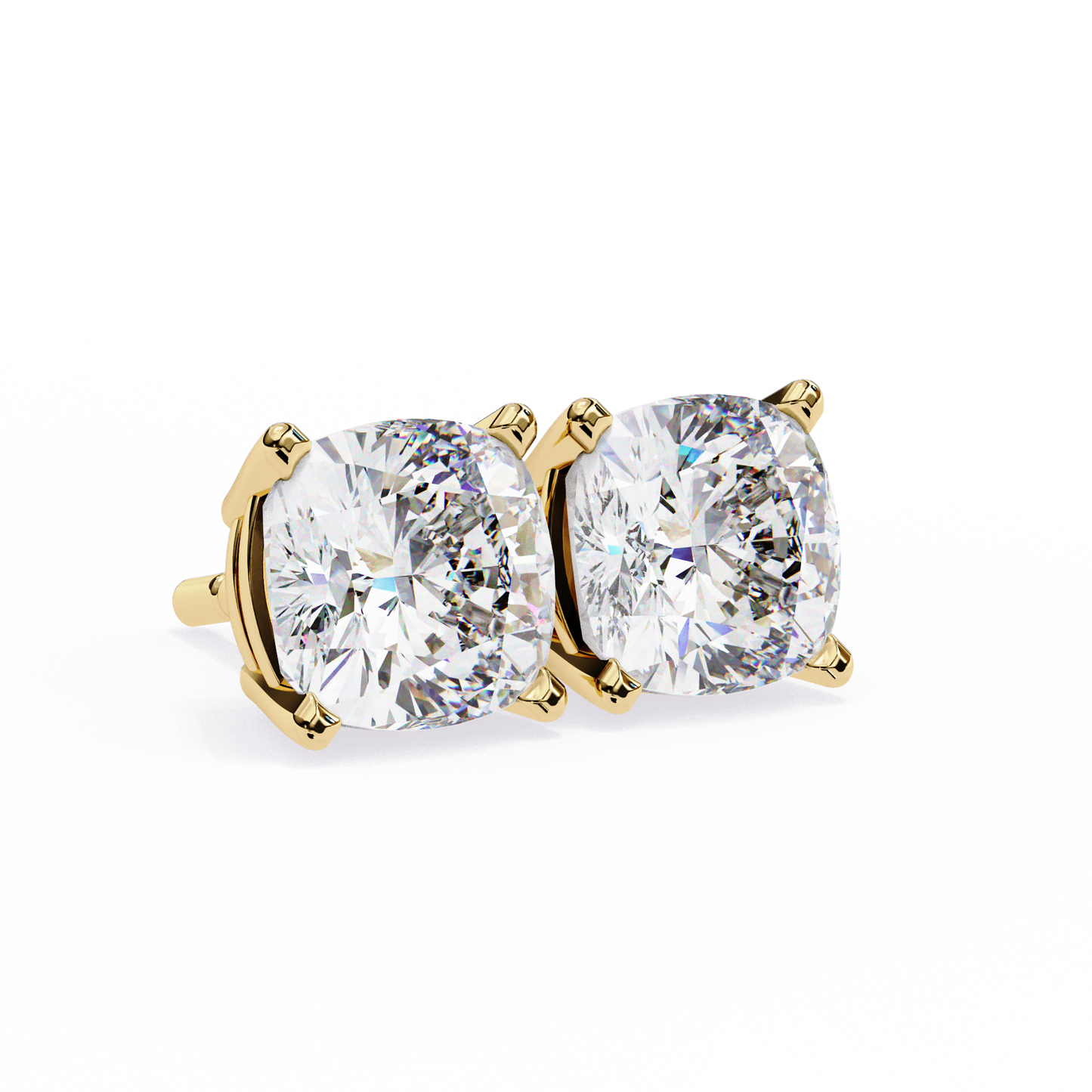 Luna Solitaire Studs