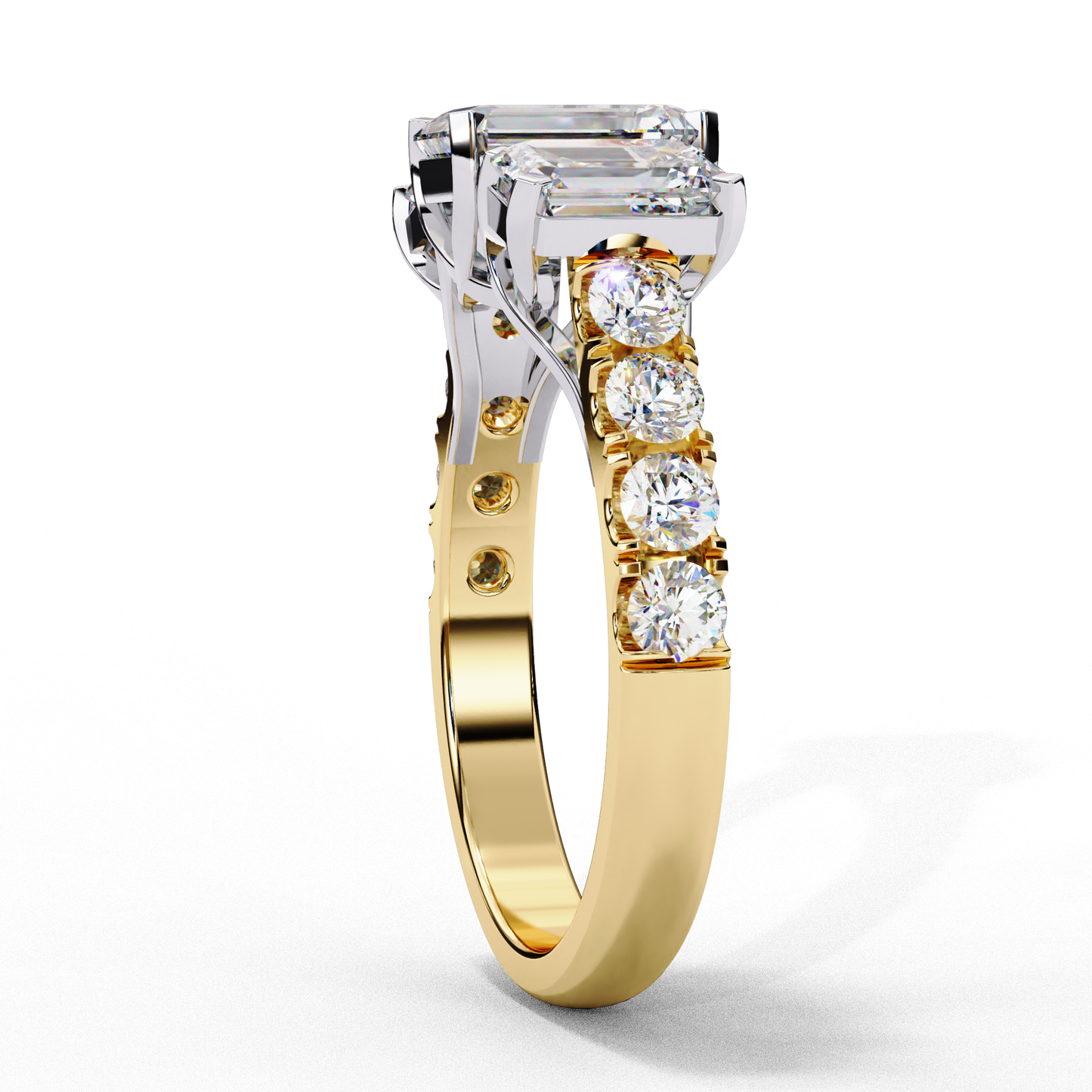 Legacy Gleam Solitaires Ring