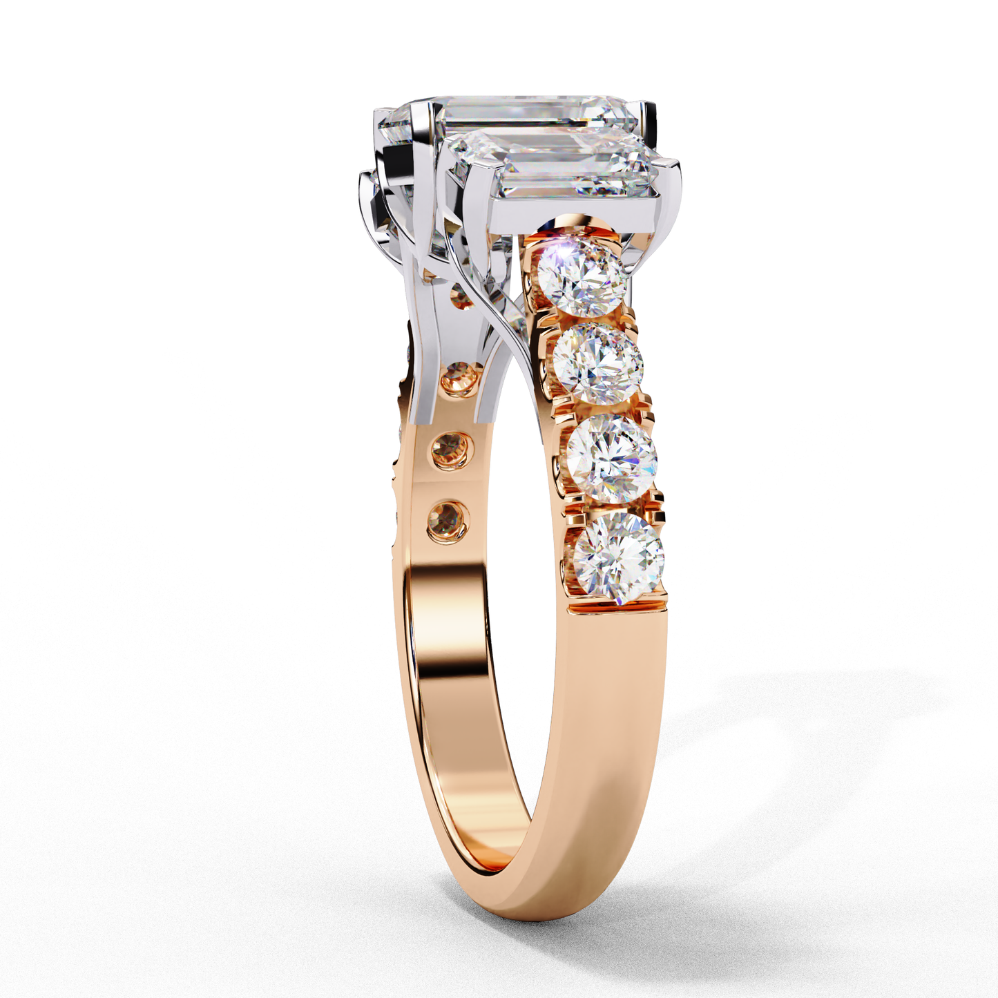 Legacy Gleam Solitaires Ring