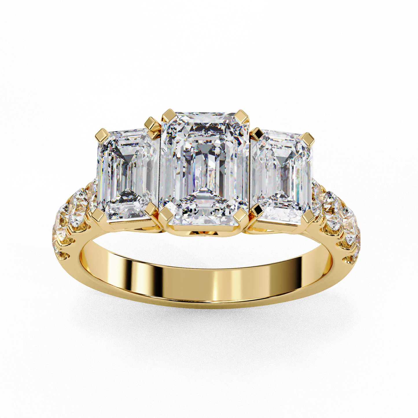Legacy Gleam Solitaires Ring