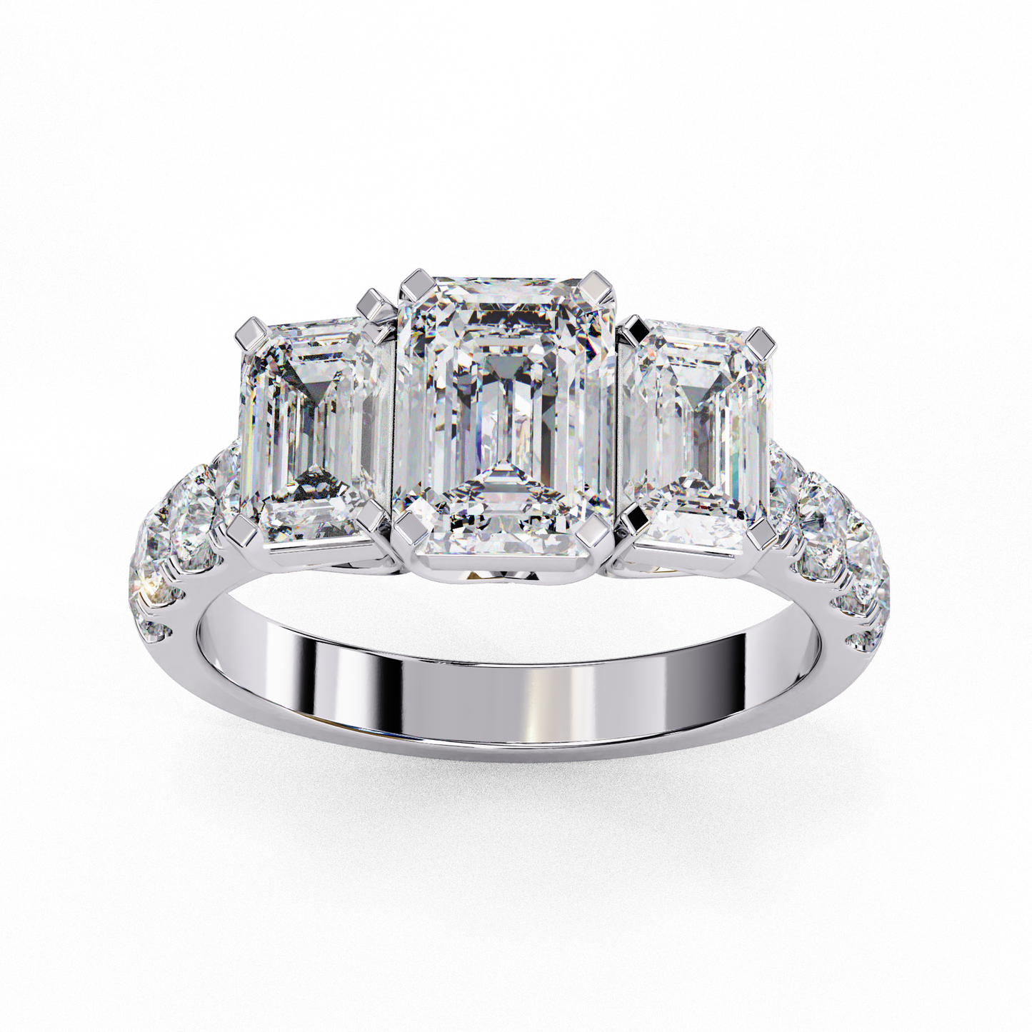 Legacy Gleam Solitaires Ring