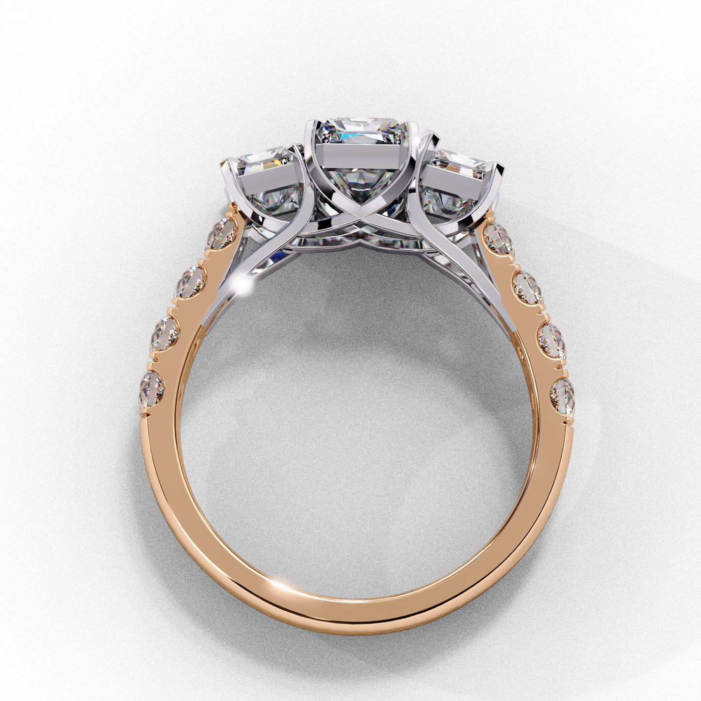 Legacy Gleam Solitaires Ring