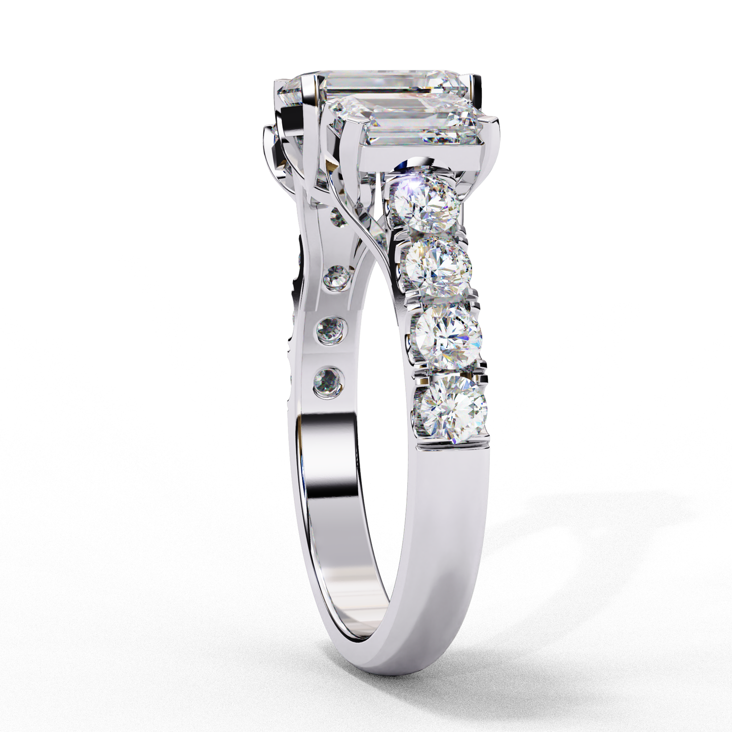 Legacy Gleam Solitaires Ring