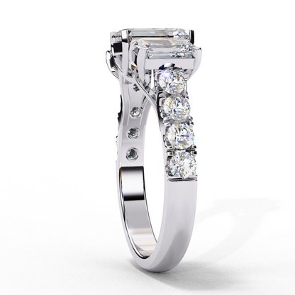 Legacy Gleam Solitaires Ring