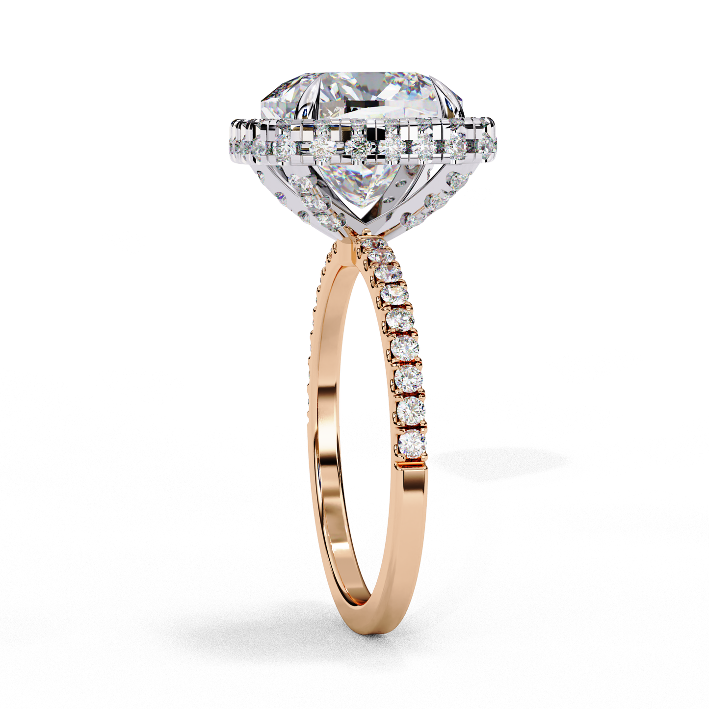 LumiCush Solitaire Ring